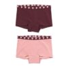HEMA Kinderboxers hartjes - 2 stuks bruin (bruin) | HEMA