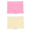HEMA Kinderboxers naadloos katoen rib - 2 stuks multi (multi) | HEMA