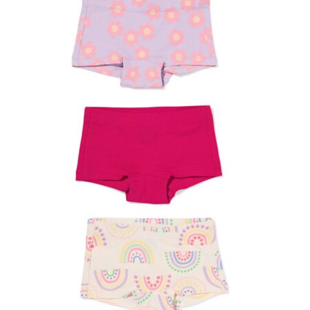 HEMA Kinderboxers regenboog - 3 stuks multi (multi) | HEMA