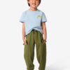 HEMA Kinderbroek regular fit cargo groen (groen) | HEMA