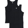 HEMA Kinderhemden - 2 stuks zwart (zwart) | HEMA