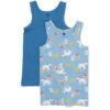 HEMA Kinderhemden honden - 2 stuks blauw (blauw) | HEMA