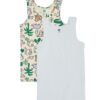 HEMA Kinderhemden jungle - 2 stuks lichtblauw (lichtblauw) | HEMA