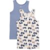 HEMA Kinderhemden tractor - 2 stuks blauw (blauw) | HEMA