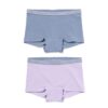 HEMA Kinderhipsters uni - 2 stuks lila (lila) | HEMA
