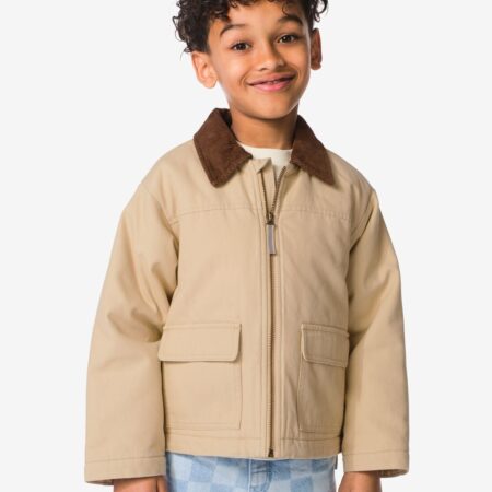 HEMA Kinderjas beige (beige) | HEMA