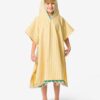 HEMA Kinderponcho 68x78cm velours krokodil strepen (groen) | HEMA
