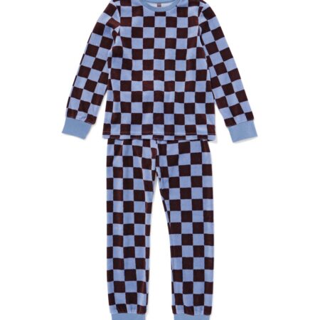 Kinderpyjama blokken multicolor