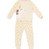HEMA Kinderpyjama fleece unicorn beige (beige) | HEMA
