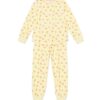 HEMA Kinderpyjama velours bloemen geel (geel) | HEMA