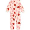 HEMA Kinderpyjama velours dieren gebroken wit (gebroken wit) | HEMA