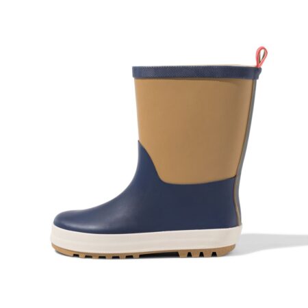 HEMA Kinderregenlaars kleurblokken blauw blauw (blauw) | HEMA