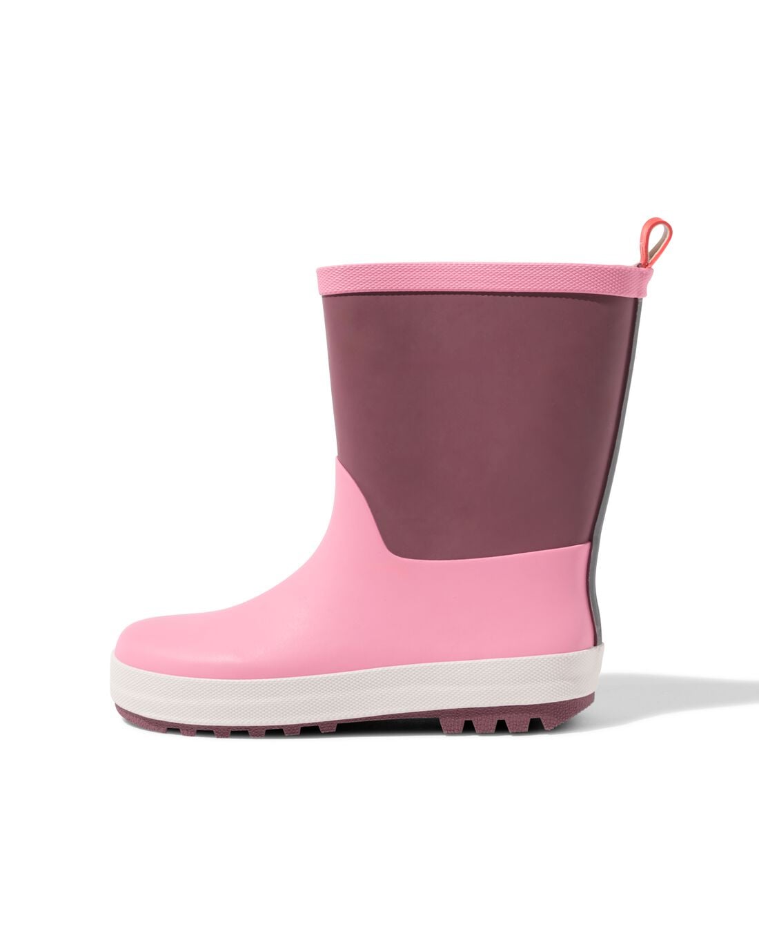 HEMA Kinderregenlaars kleurblokken roze roze (roze) | HEMA