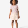 HEMA Kinderrok A-lijn geborduurd ecru (ecru) | HEMA