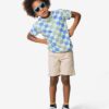 HEMA Kindershort regular fit ecru (ecru) | HEMA