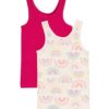 HEMA Kindersinglets regenboog - 2 stuks multi (multi) | HEMA