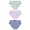 HEMA Kinderslips structuur - 3 stuks lila (lila) | HEMA