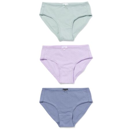 HEMA Kinderslips structuur - 3 stuks lila (lila) | HEMA