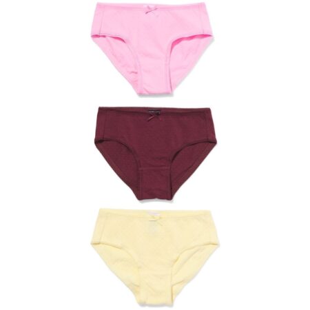 HEMA Kinderslips uni katoen - 3 stuks multicolor (multicolor) | HEMA