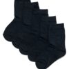 Kindersokken- 5 paar donkerblauw