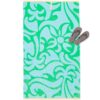 HEMA Kinderstrandlaken 80x140cm velours bloemen (multicolor) | HEMA