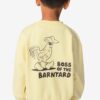 Kindersweater grafisch geel