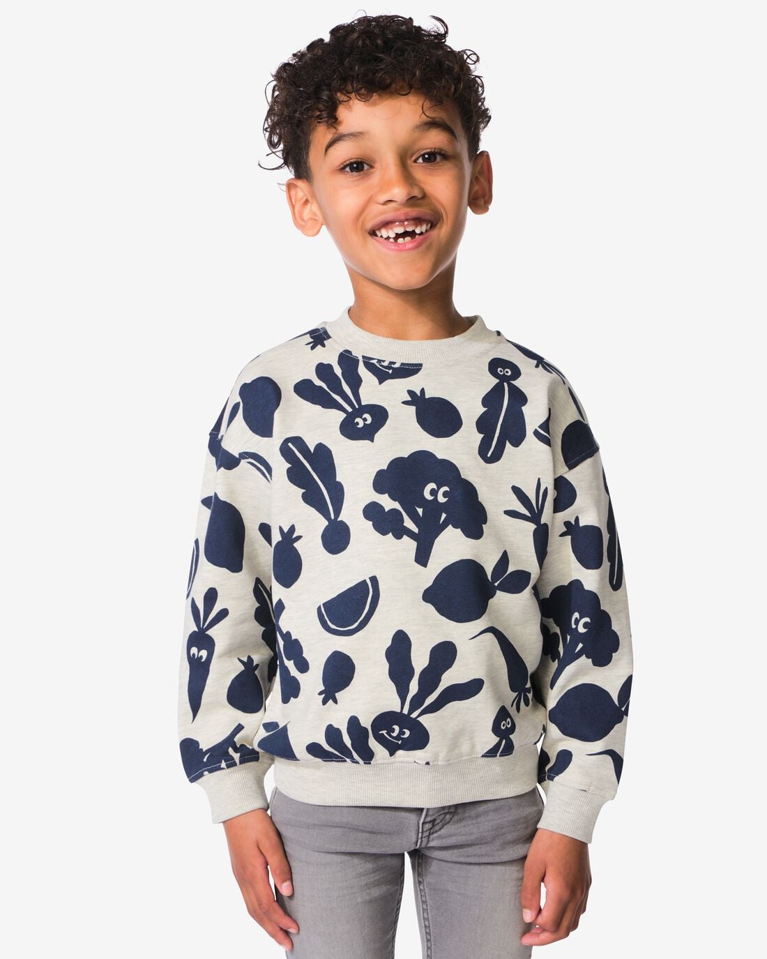 HEMA Kindersweater groente zand (zand) | HEMA