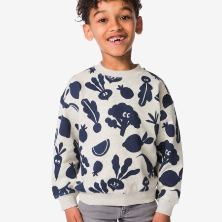 Kindersweater groente zand
