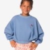HEMA Kindertrui bloemen blauw (blauw) | HEMA