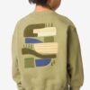 HEMA Kindertrui sweatstof grafisch groen (groen) | HEMA