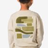 HEMA Kindertrui sweatstof grafisch zand (zand) | HEMA