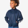 HEMA Kindervest sweat cardigan donkerblauw (donkerblauw) | HEMA