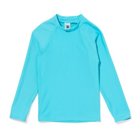 HEMA Kinderzwemshirt UPF40+ aqua (aqua) | HEMA