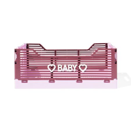 HEMA Klapkrat letterbord recycled S bordeaux rood (bordeauxrood) | HEMA