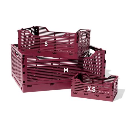 HEMA Klapkrat letterbord recycled bordeauxrood (bordeauxrood) | HEMA