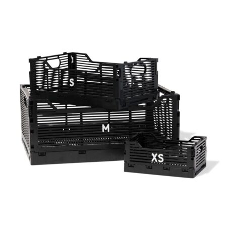 HEMA Klapkrat letterbord recycled zwart (zwart) | HEMA