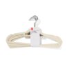 HEMA Kledinghanger velours wit - 6 stuks | HEMA