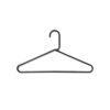 HEMA Kledinghangers kunststof zwart - 6 stuks (zwart) | HEMA