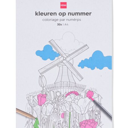 HEMA Kleuren op nummer A4 | HEMA
