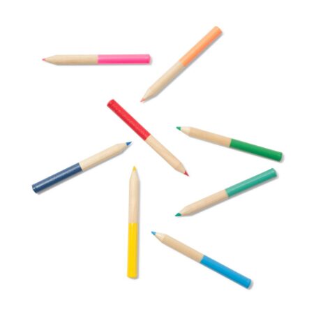 HEMA Kleurpotloden hout - 8 stuks (multicolor) | HEMA