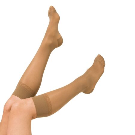 HEMA Kniekousen light support 40 denier glans - 2 paar beige (beige) | HEMA