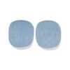 HEMA Kniestukken denim 8.5cm - 2 stuks (denim) | HEMA