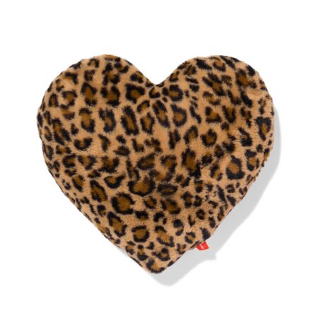HEMA Knuffel 15x40x36cm hart luipaard (bruin) | HEMA