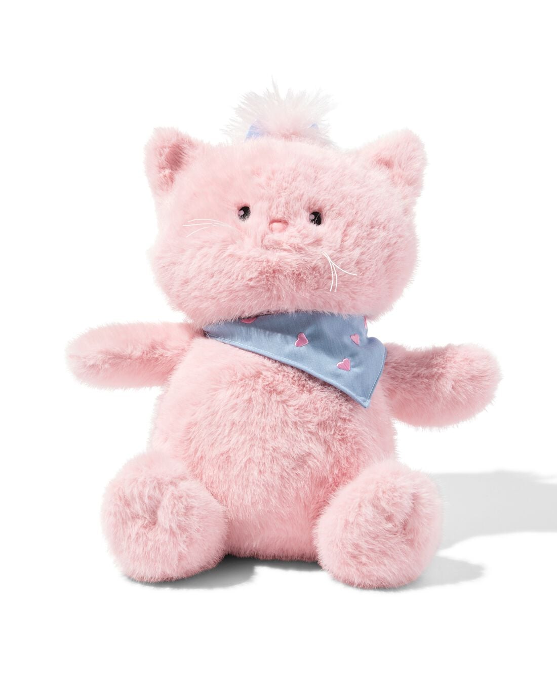 HEMA Knuffel 30x20x40cm kat met bandana | HEMA