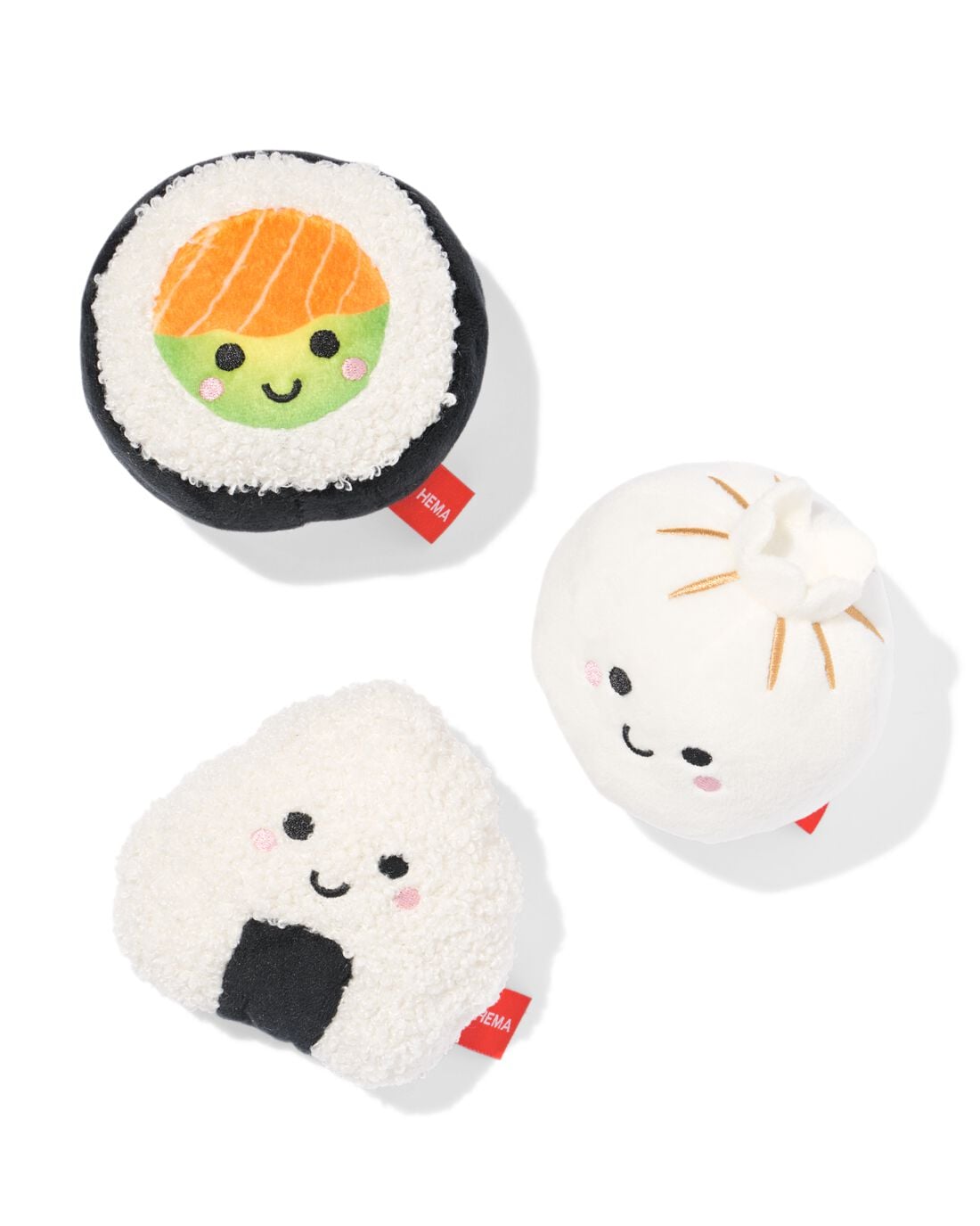 HEMA Knuffel 9x3.5x6.5cm sushi (multicolor) | HEMA