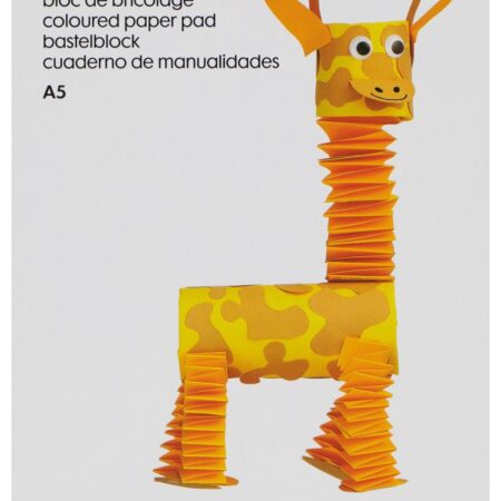 HEMA Knutselblok A5 gekleurd papier | HEMA