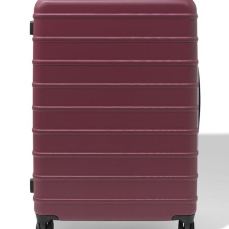 HEMA Koffer ABS 51x28x76cm 90L bordeaurood (bordeauxrood) | HEMA