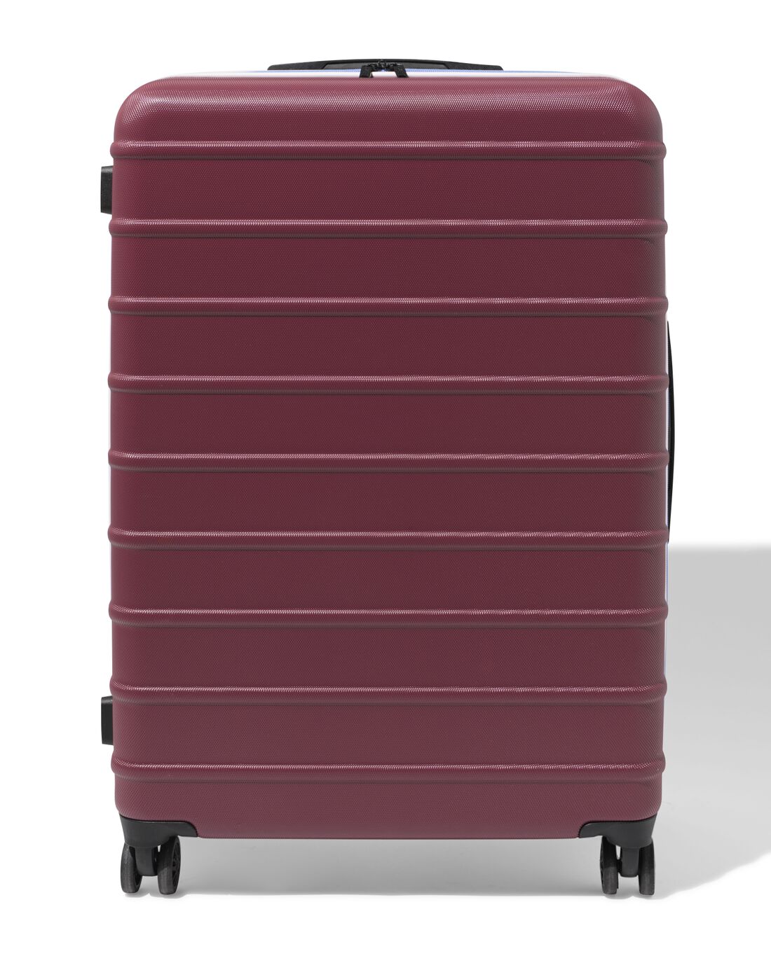 HEMA Koffer ABS 51x28x76cm 90L bordeaurood (bordeauxrood) | HEMA