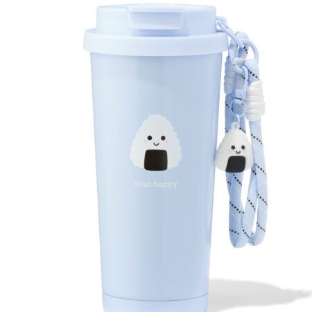 HEMA Koffiebeker 500ml onigiri (lichtblauw) | HEMA