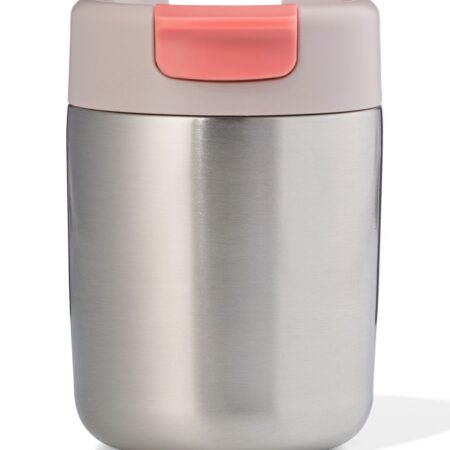 HEMA Koffiebeker to go 300ml rvs metallic (grijs metallic) | HEMA